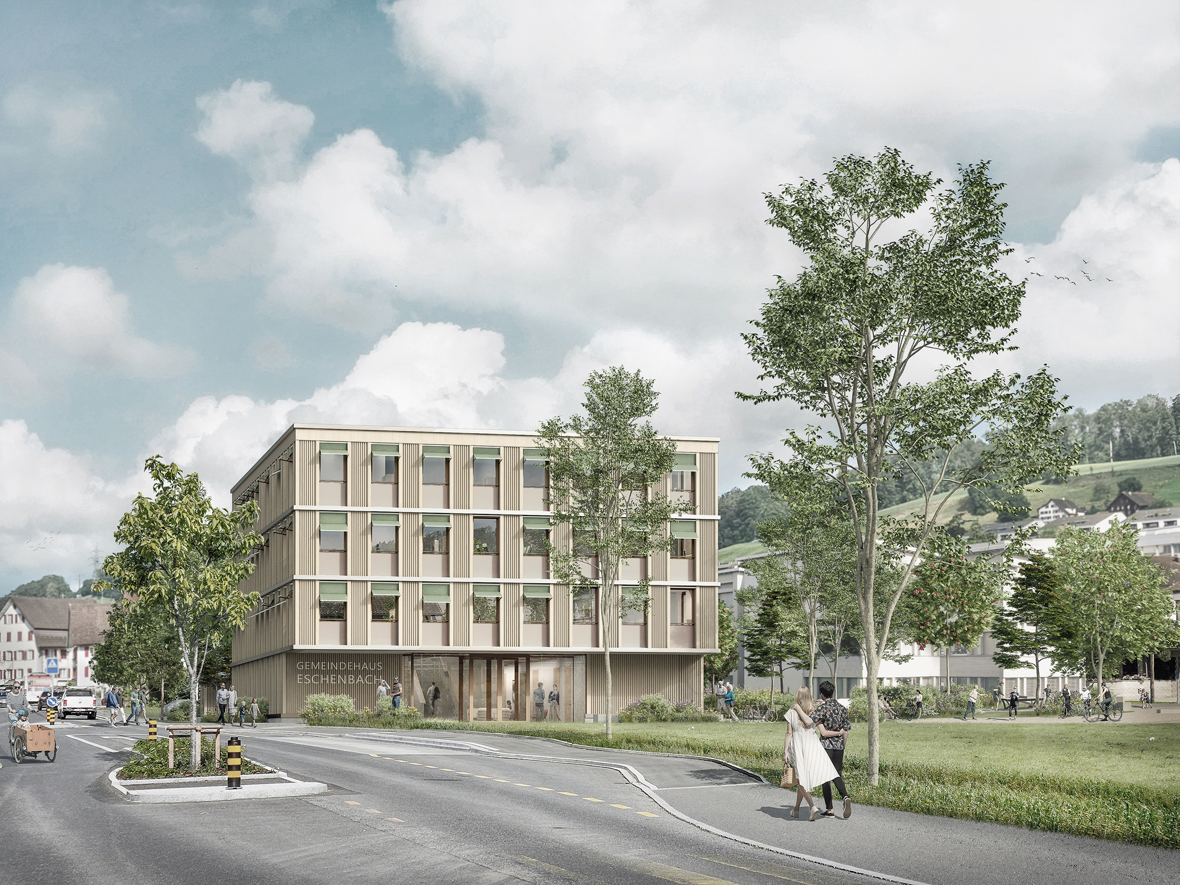Wettbewerb Gemeindehaus